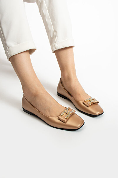 FOLLİNİ Γυναικείες μπαλαρίνες από γνήσιο δέρμα