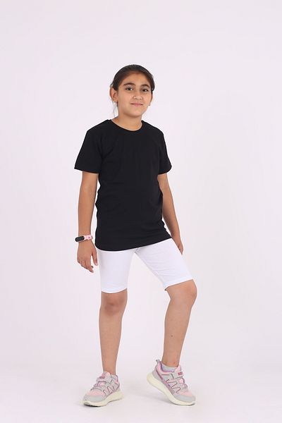 COSBA kids wear Colanți scurti de vară din bumbac și lycra de bază pentru copii