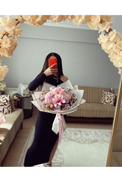 Z&B FLOWERS Kız isteme çiçeği söz çiçeği yapay çiçek okaliptüs sevgiliye çiçe...
