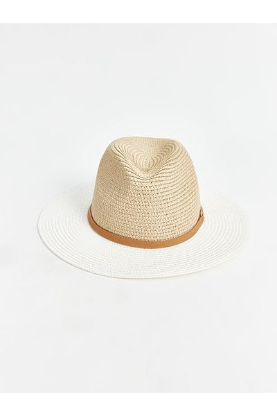 LC Waikiki LCW Damen-Fedora-Hut aus Stroh