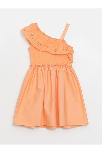 LC Waikiki LCW Girl's Dress - Scallop Detail