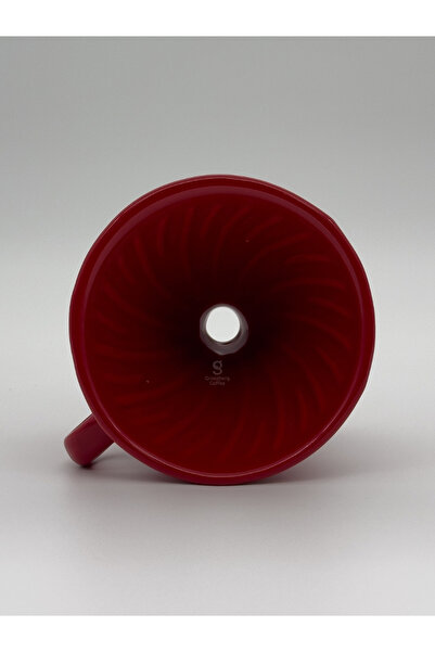 Grossberg Coffee V60-02 Kahve Sürahisi Set Kırmızı