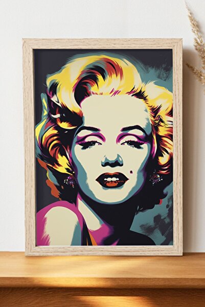 Luna Marissa Αφίσα Marilyn Monroe - Αφίσα ψηφιακής τέχνης από χοντρό χαρτί χω...