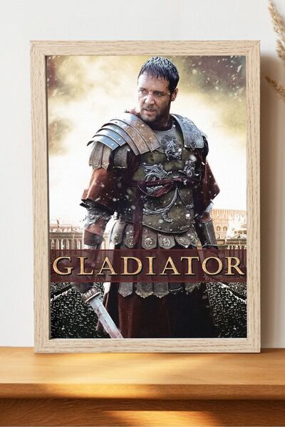 Luna Marissa Αφίσα Gladiator - Αφίσα ταινίας τηλεόρασης από χοντρό χαρτί χωρί...