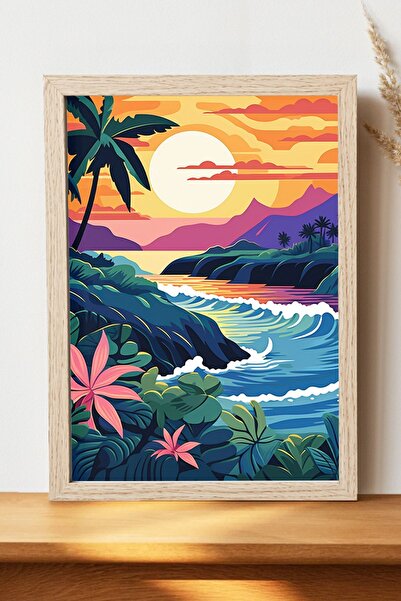 Luna Marissa Αφίσα Sahil - Αφίσα τοίχου από γυαλιστερό χαρτί χωρίς πλαίσιο