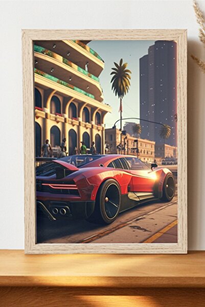 Luna Marissa Αφίσα Gta 5 - Αφίσα παιχνιδιού από χοντρό χαρτί χωρίς πλαίσιο