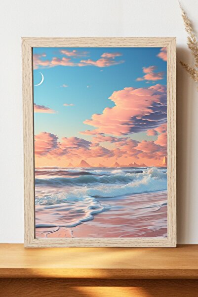 Luna Marissa Αφίσα τοπίων - Αφίσα τοίχου από γυαλιστερό χαρτί χωρίς πλαίσιο