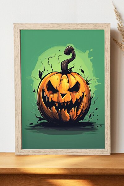 Luna Marissa Αφίσα με κολοκύθα - Αφίσα τοίχου από γυαλιστερό χαρτί χωρίς πλαίσιο