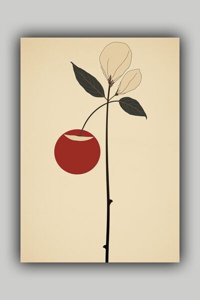 Luna Marissa Αφίσα τοίχου χωρίς πλαίσιο με κεράσια