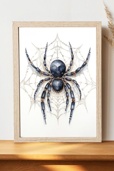 Luna Marissa Αφίσα αράχνης - Αφίσα τοίχου από γυαλιστερό χαρτί χωρίς πλαίσιο