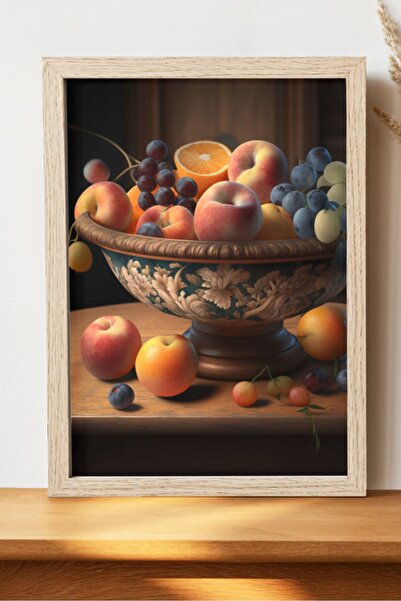 Luna Marissa Αφίσα με μπολ με φρούτα - Διακοσμητική αφίσα χωρίς πλαίσιο