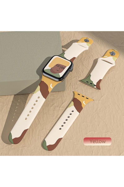 PSGT Watch 3 4 5 6 7 8 9 Se Nike 38 40 41mm Uyumlu Kalite Kordon Kayış Bileklik Renkli Kaliteli Silikon