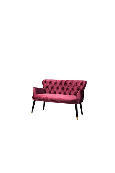 mobilyabazari Vega Bordo Çay Seti Ikili Koltuk,kanepe (SALON, BALKON, OFİS, B...