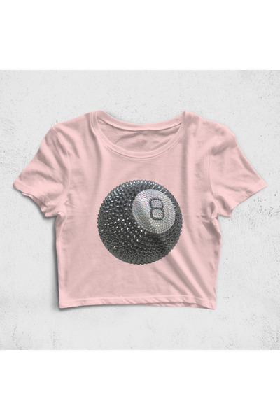 Built By Crazy Ψηλόμεσο μπλουζάκι με κρύσταλλο κέντημα