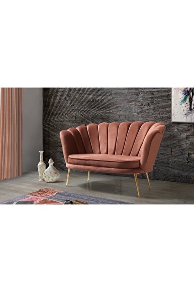 mobilyabazari Inci Çay Seti Ikili Koltuk (salon, Balkon, Ofis) (tarçın)