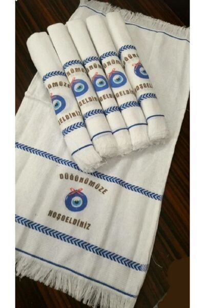 yörük tuhafiye Wedding Towel, 12 Pieces, Car Towel, Convoy Towel, Ribbon Gift, Nazar Boncuk 20