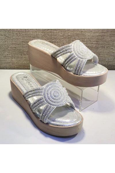 WHİTE LİNE White Line 2157 - Women's Comfort Daily Stone Slippers