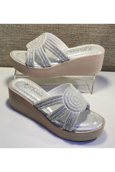 WHİTE LİNE White Line 2157 - Women's Comfort Daily Stone Slippers