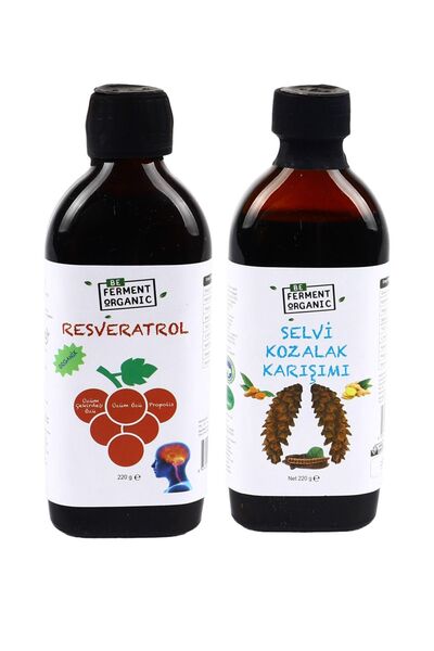 BEORGANİC Organik Resveratrol ( 1 Yaş) Ve Çam Kozalaklı Karışım Organik Öz Ka...