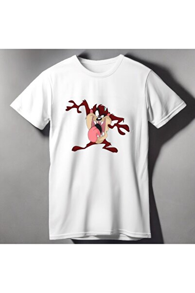 Vordevia Zver Štampano Tasmanija Oversize kroj T-shirt