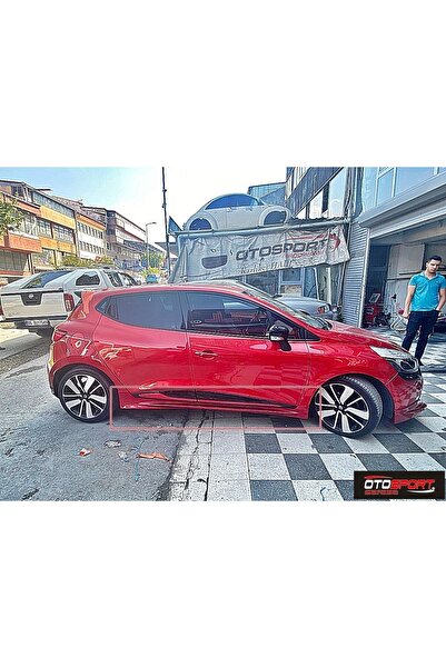 OTOSPORT Renault Clio 4 Ince Marşpiyel Sağ Sol Takım Fiberglass Boyasız
