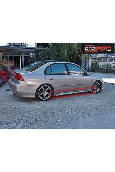 OTOSPORT Honda Civic Vtec2 Marşpiyel Sağ Sol Takım Fiberglass Boyasız
