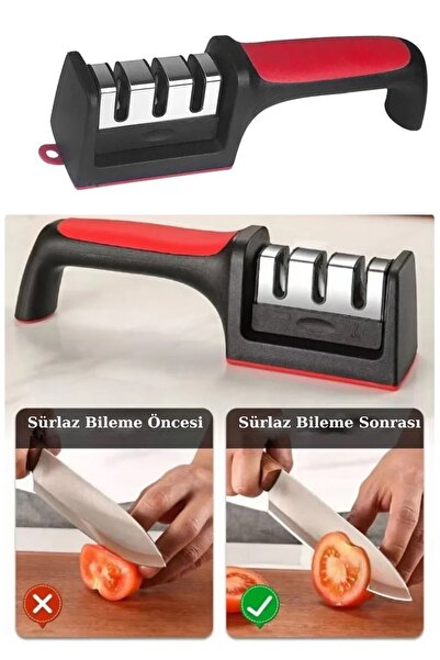 SürLaz Cutting Board Knife Sharpener Practical Kitchen Set