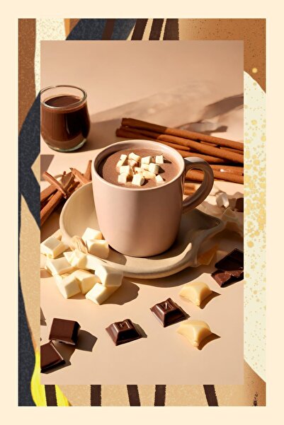 Mim and More Vanilla Hot Chocolate - Vanilyalı Sıcak Çikolata Vanilla Hot Chocolate, 200 gr