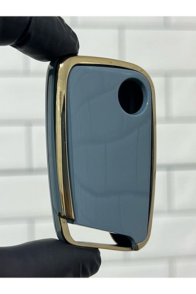 BARKAS ELEKTRONİK Skoda Superb Kodiaq Smart Nano Key Case Gray