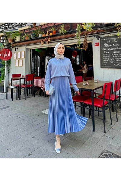 SHE SELF STYLE PİLİSELİ ETEK