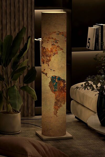 Modacanvas Silindir Pvc Dekoratif Lambader