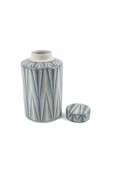 Mikasa Moor Μπλε ριγέ κύβος 16x28 εκ.