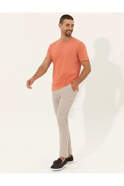 Pierre Cardin Ανδρικό T-Shirt Κοράλλι - G021Sz011.000.1369911