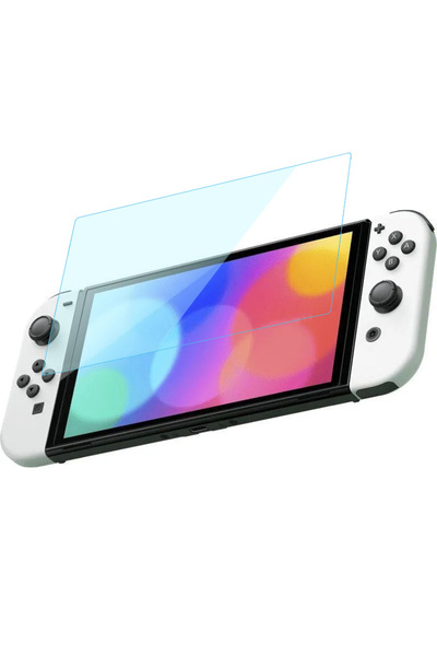 ipega PG-SW100 Switch OLED Temperli HD Ekran Koruyucu Parmak izi ve Yağ Kirli...