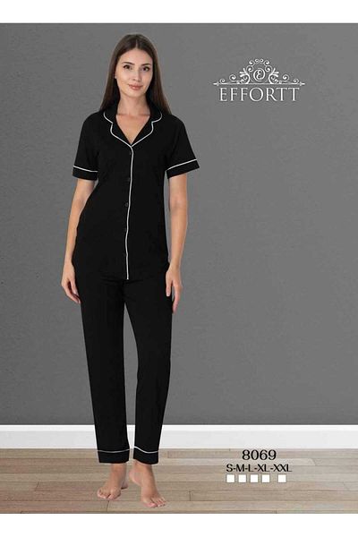 Effortt Luxury Maternity Maternity Pajama Set - Buttoned