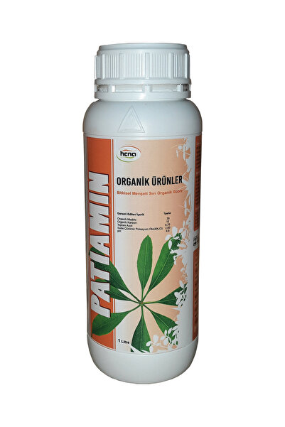 Patiamin Bitkisel Menşeli Sıvı Organik Gübre 1 Litre