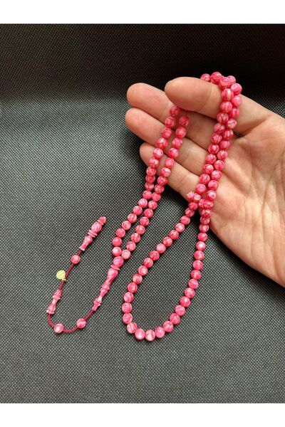 Kehribarstore Fransız Galalith 99 Luk Namaz Tesbihi Sistemli Usta Işçilikli Hediyelik Tesbih