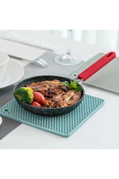 LOVYCO 1 Colorful Honeycomb Silicone Square Trivet