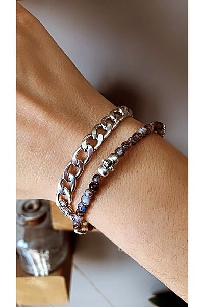 by özllem Bead Bracelet Set
