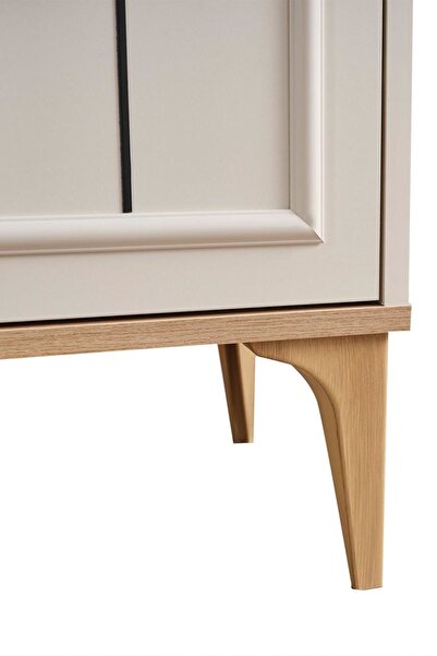 Genel Markalar Bella Genç Odası Şifonyer Aynalı Çekmeceli Dolap Premium Lüx Genç Odası Şifonyeri Kapaklı