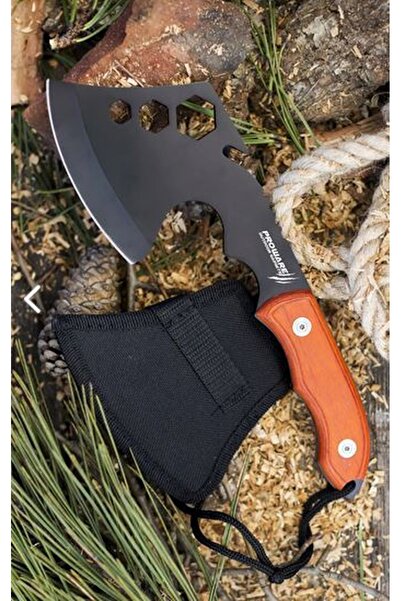 Proware Outdoor Fonksiyonel Ahşap Gövdeli Kamp Baltası 27 cm