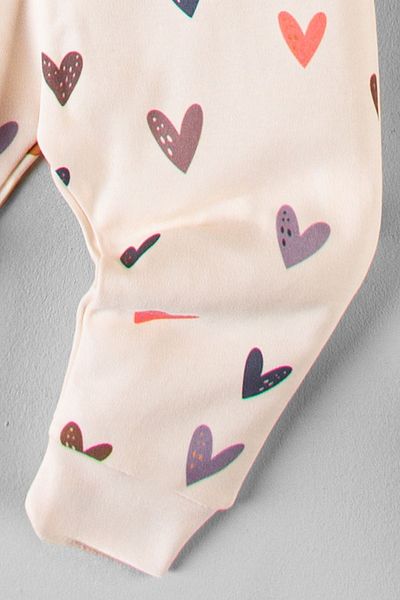 Mai Perla Organic Fabric Patterned 2-Piece Baby Set