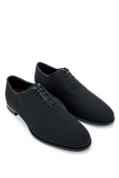 Tamer Tanca Erkek Tekstil Siyah Streç Klasik Ayakkabı