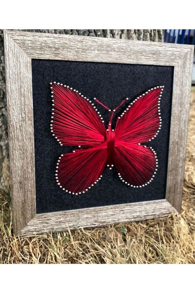 SANAT Filografi Kelebek Dekoratif Tablo