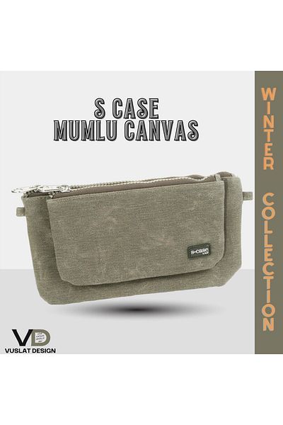 Serve Waxed Canvas S-Case - Daily Pen and Handbag, Model 2