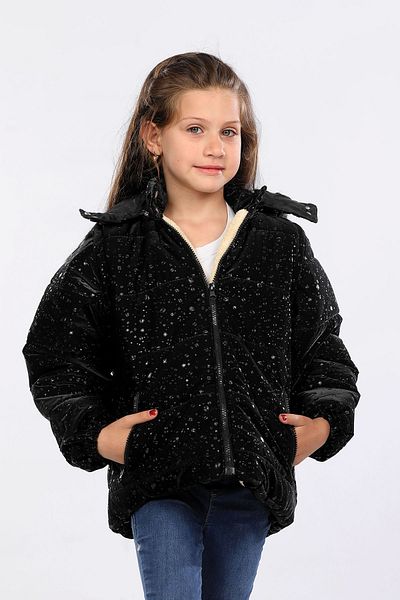 Veform Water and Windproof Children's Coat - Detachable Hood, Fur Inside AVM153VF