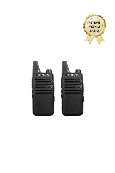 Retevis 2'li Telsiz Lisans Gerektirmez Mini Uzun Menzilli Pmr Iki Yönlü Telsi...