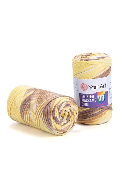 Yarnart Twisted Macrame 3 Mm Vr - Macrame Hand Knitted Ebruli-914