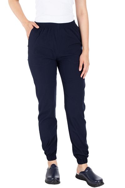 Alsancak Üniforma Jogger din Lycra bleumarin - Pantaloni de asistenta si doctor