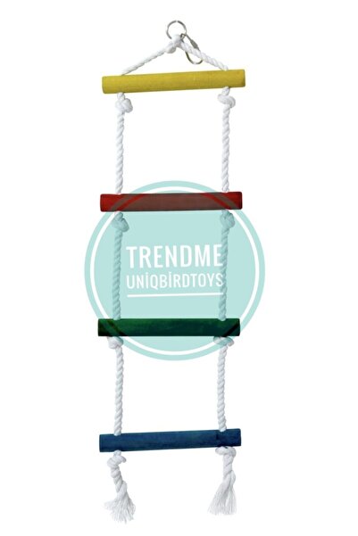 UniqBirdToys Uniq Bird Toys Climbing Ladder with Bird String